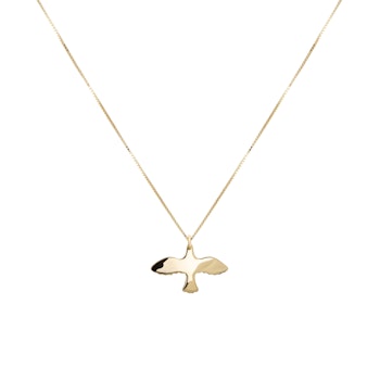 Emma Israelsson GOLDEN SMALL DOVE NECKLACE