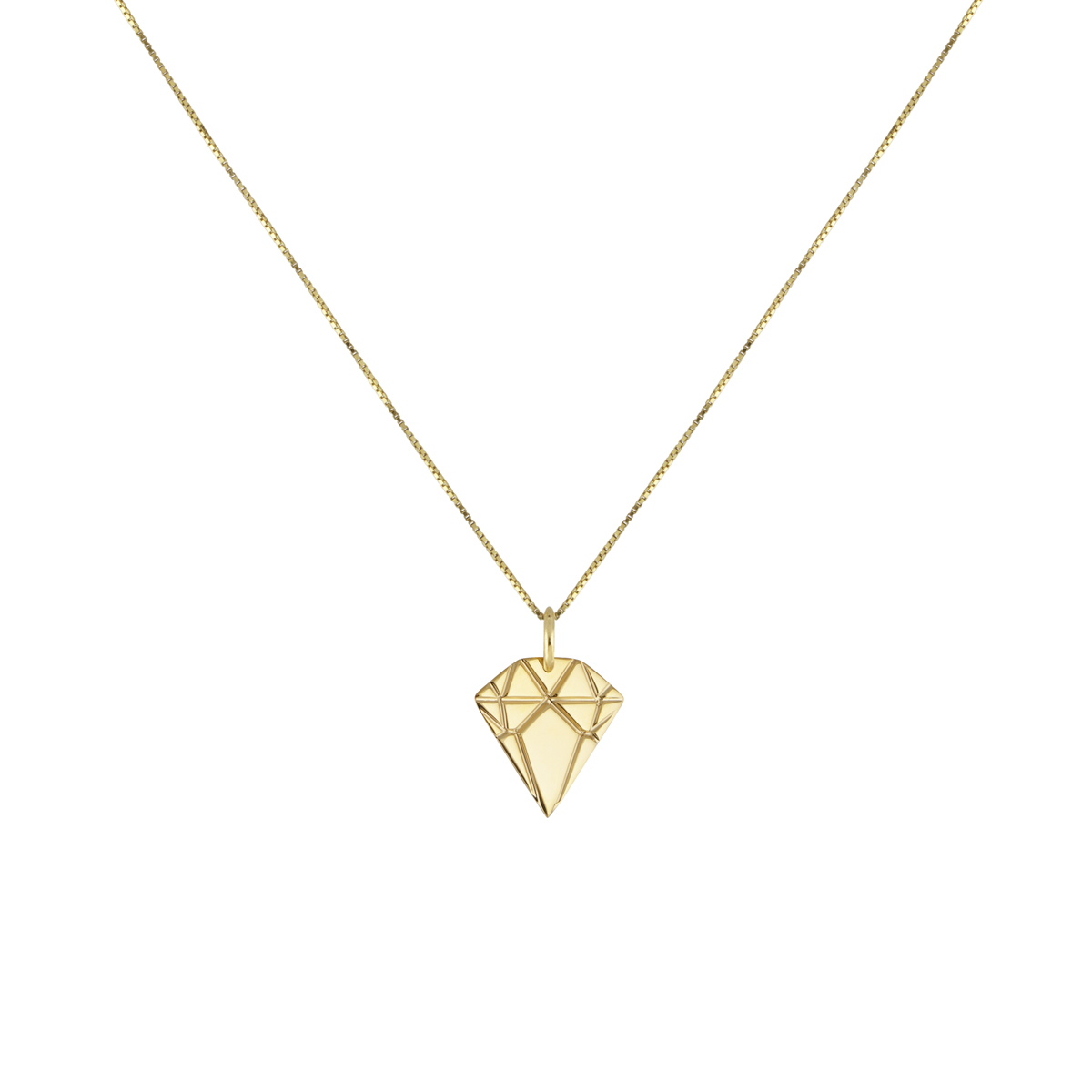 Emma Israelsson GOLDEN DIAMOND NECKLACE SMALL 45cm
