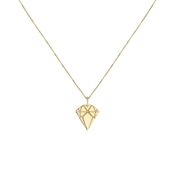 Emma Israelsson GOLDEN DIAMOND NECKLACE SMALL 45cm