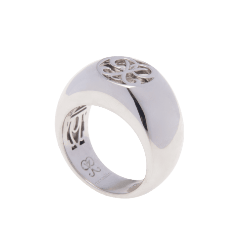 Pantolin Ring Monogram Ring silver