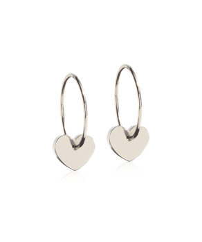 Blomdahl Ear Ring, Pendant Heart