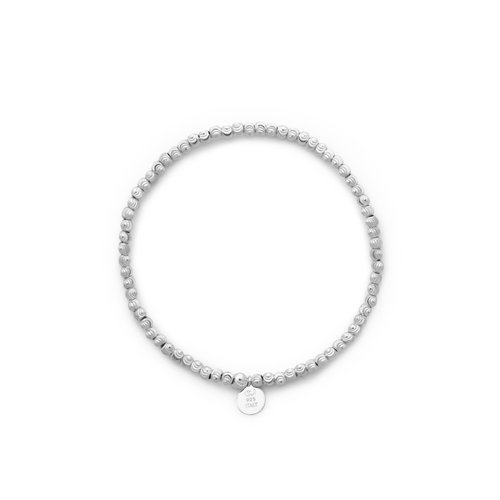 CU Jeweller Cubic elastic brace plain silver