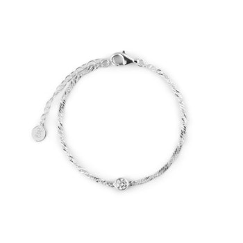 CU Jeweller Cubic single brace silver