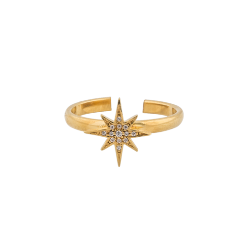 CU Jewellery One star ring gold