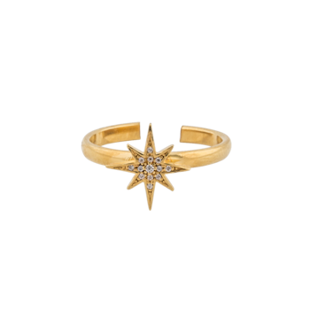 CU Jewellery One star ring gold