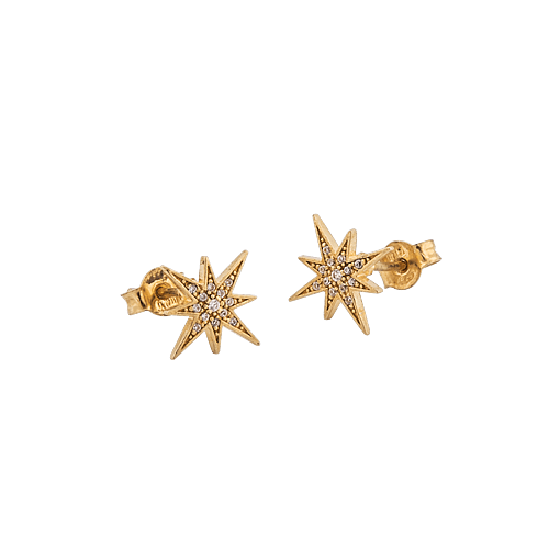 CU Jewellery One star ear gold