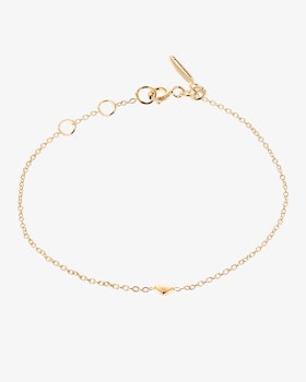 Drakenberg Sjölin LOVING HEART DROP BRACELET GOLD