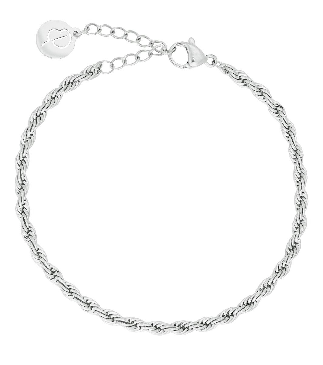 Edblad Rope Chain Bracelet Steel