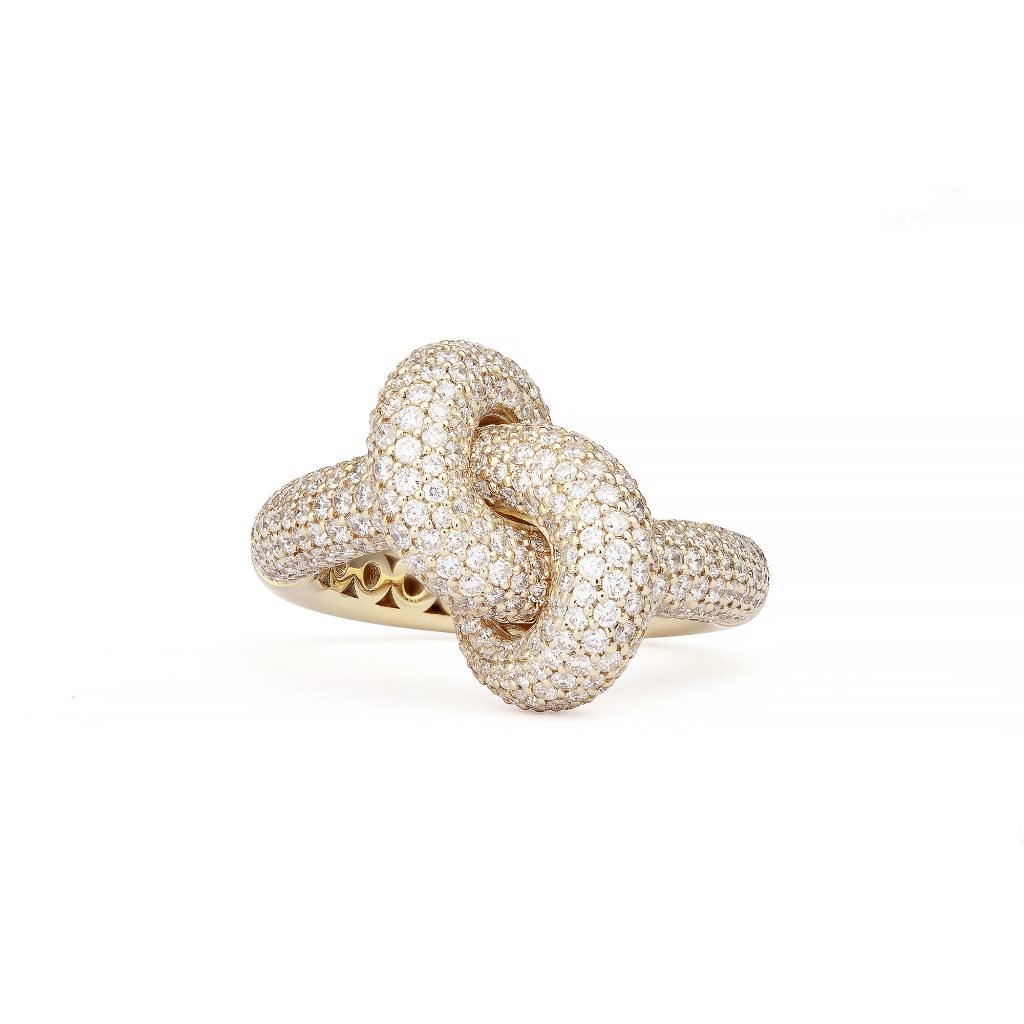 Engelbert Stockholm Absolutely Loose Knot Diamond Ring