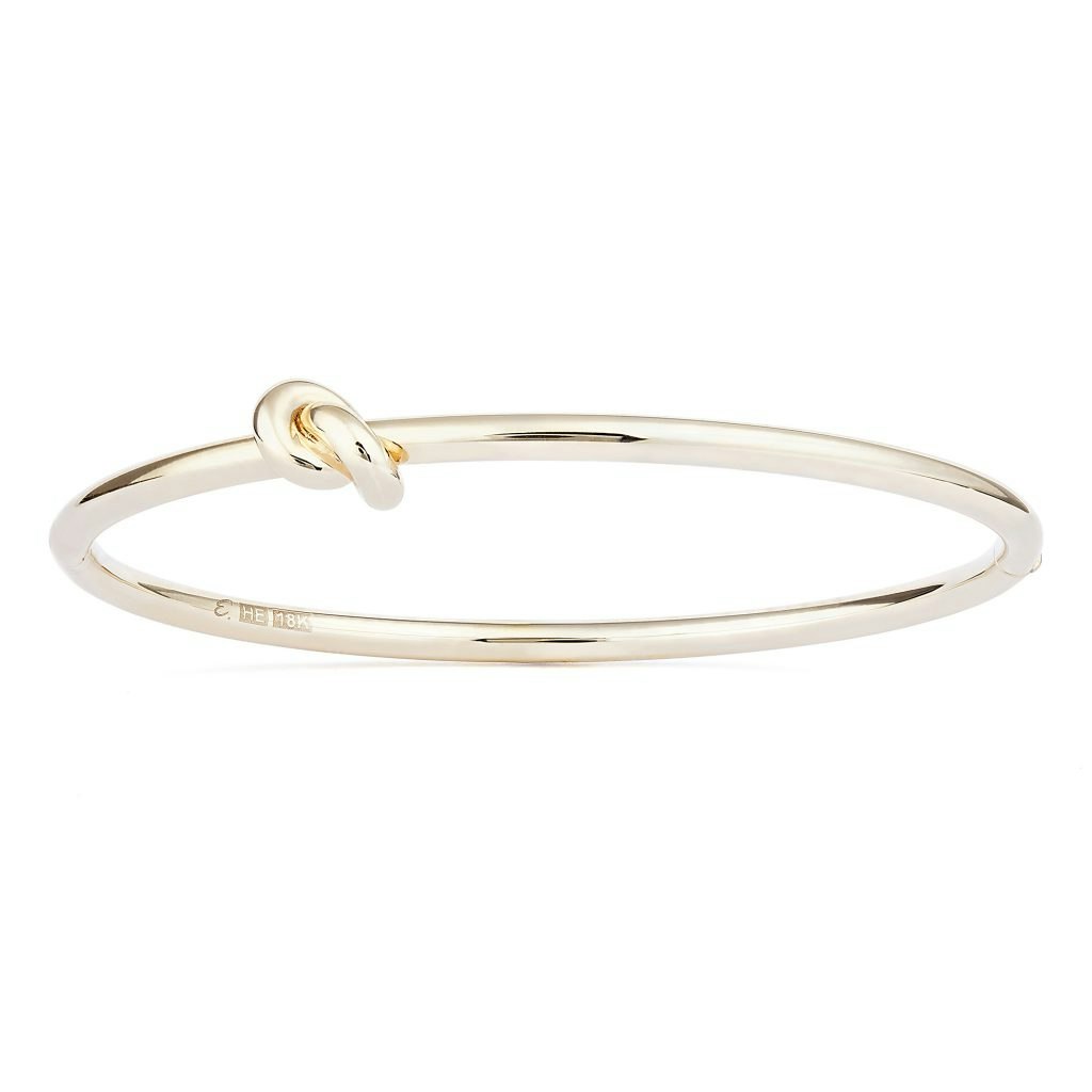 Engelbert Stockholm Absolutely Knot Bangle Yellow Gold