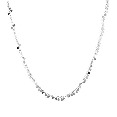 CU Jewellery Petal neck 90 silver