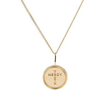 Emma Israelsson CROSS COIN NECKLACE GOLD