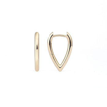 Engelbert Stockholm Drop Link Earrings Mini Plain 18 mm
