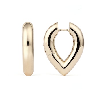 Engelbert1920 Drop Link Earrings Big Plain 28 mm