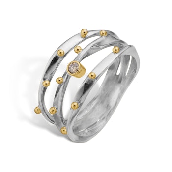 Lotus Trio Ring