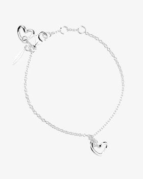 Drakenberg Sjölin LOVE VIBE DROP BRACELET SILVER