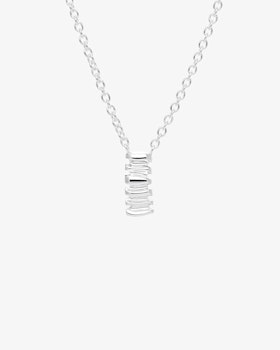 Drakenberg Sjölin LES ROCHES DROP NECKLACE SILVER