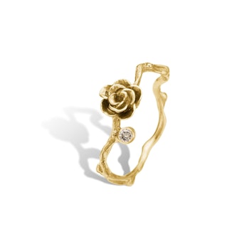By Birdie Zenith Aphrodite Rose Ring