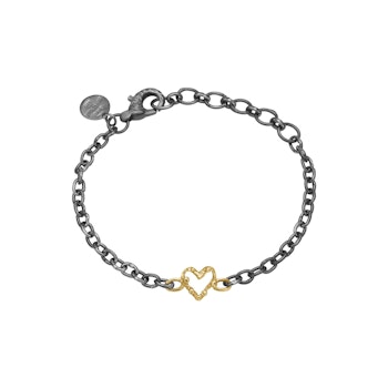 By Birdie Zenith Heart Pavé Armband