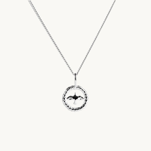 Emma Israelsson WREATH DOVE NECKLACE SILVER