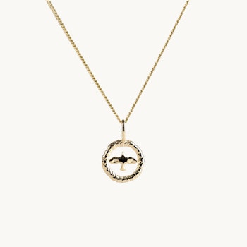 Emma Israelsson WREATH DOVE NECKLACE GOLD