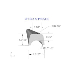 Burstoppning SFI 90cm