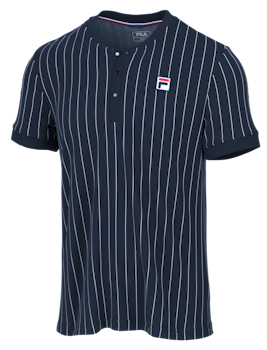 Fila T-shirt Stripes Button