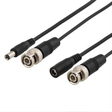 3m Koaxialkabel BNC / BNC med ström