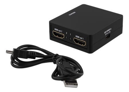 HDMI splitter 1 IN / 2 UT