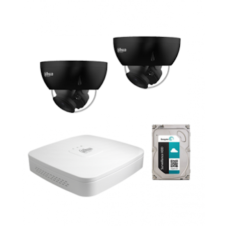 Dahua Small paket 2 BLACK-Serie
