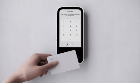 Ajax KeyPad TouchScreen Black/White