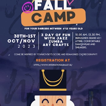 Höstlov/ Fall Dance Camp 30 Oct - 1 Nov 2023