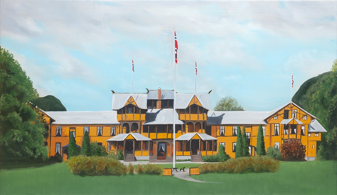 "Dalen Hotel" Giclee