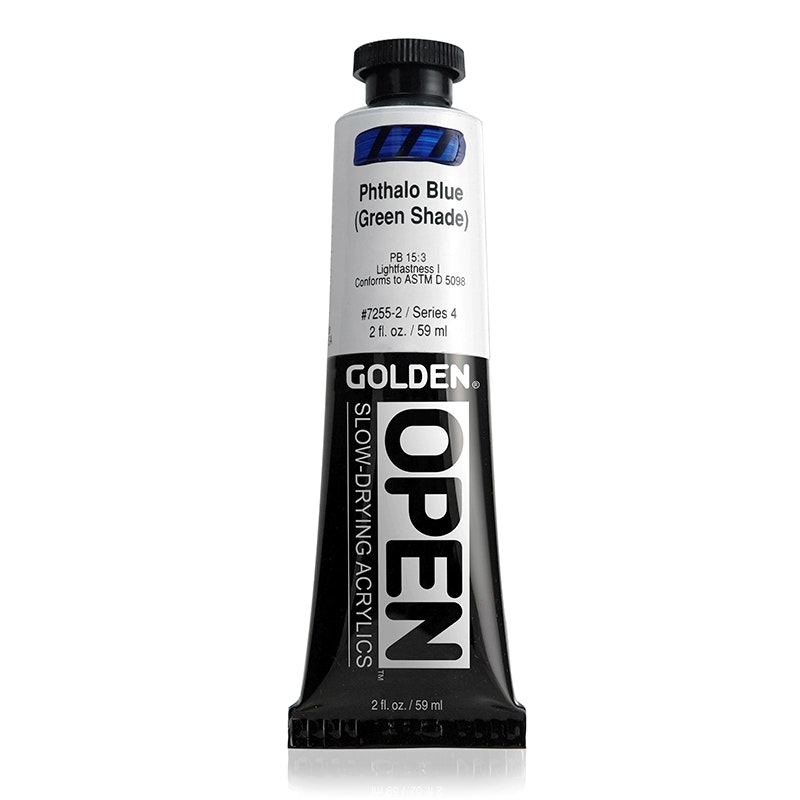 Golden Open 59ml - Phthalo blue (green shade)