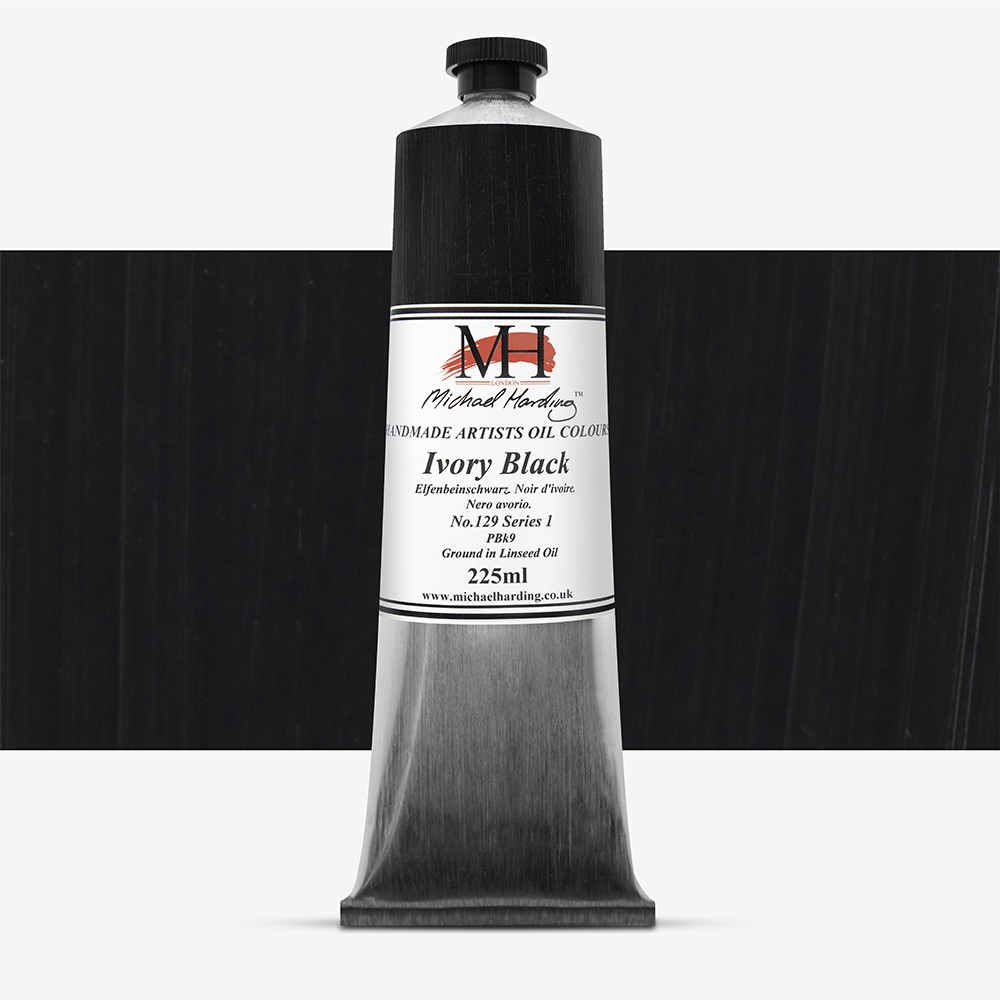 Oljemaling - Ivory Black - 225ml