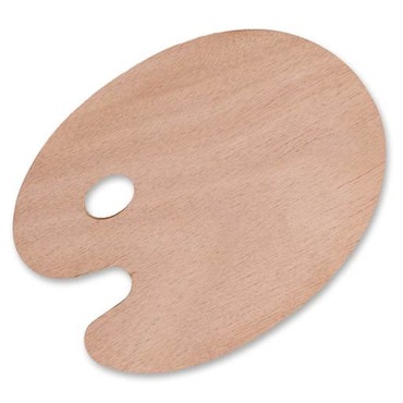 Palett oval tre