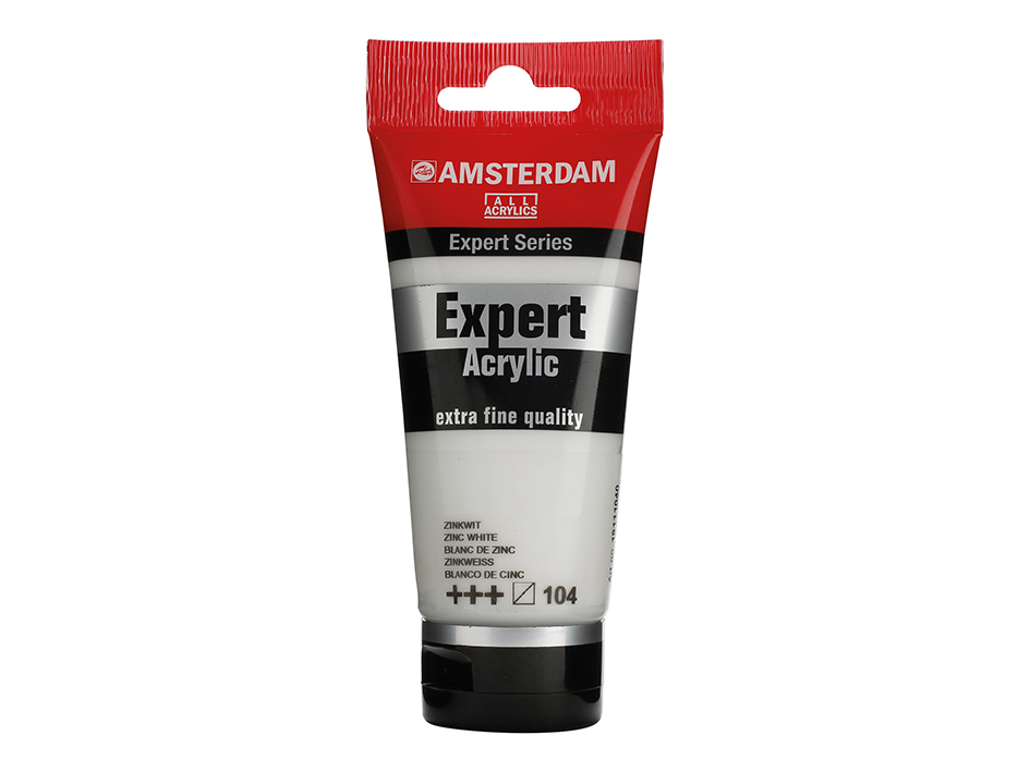 Amsterdam Expert 75ml – 104 Zinc White