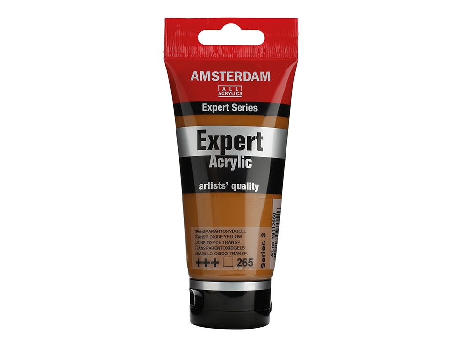 Amsterdam Expert 75ml – 265 Transparent Oxide Yellow