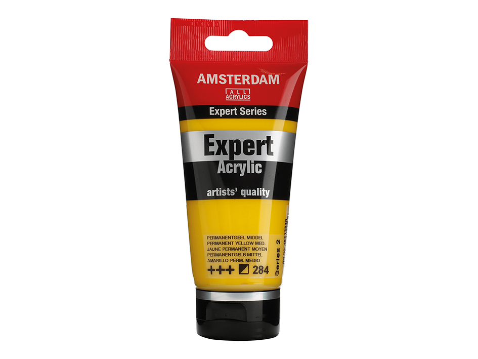 Amsterdam Expert 75ml – 284 Permanent Yellow Medium