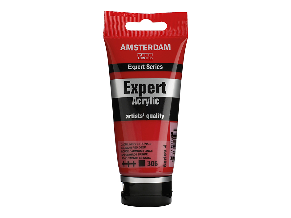 Amsterdam Expert 75ml – 306 Cadmium Red Deep