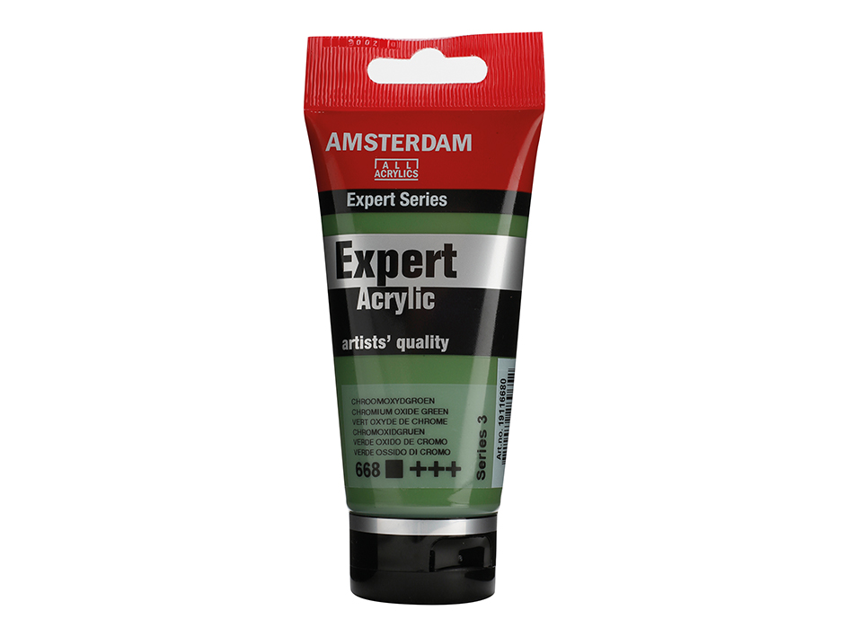 Amsterdam Expert 75ml – 668 Chromium Oxide Green
