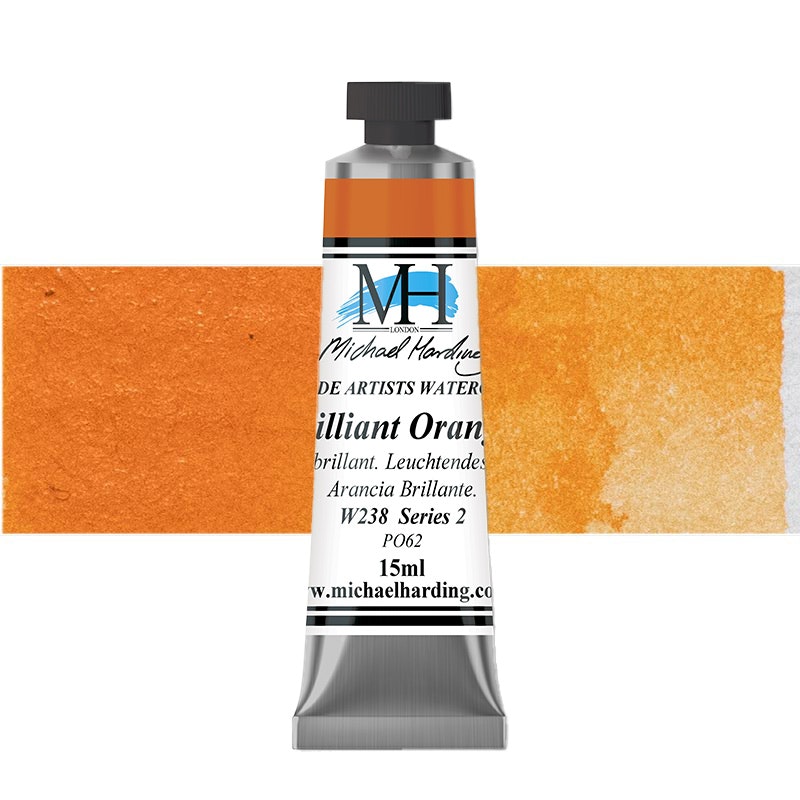 Akvarellmaling - W238 Brilliant Orange- 15ml