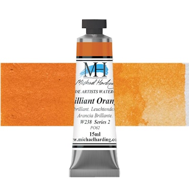 Akvarellmaling - W238 Brilliant Orange- 15ml