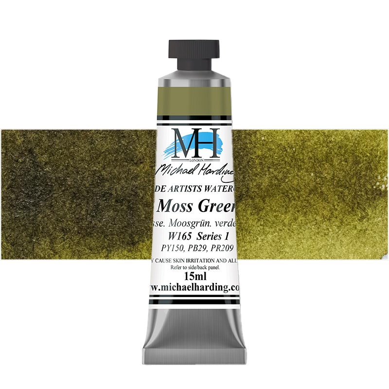 Akvarellmaling - W165 Moss Green - 15ml