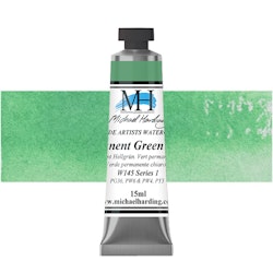 Akvarellmaling - W145 Permanent Green Light - 15ml