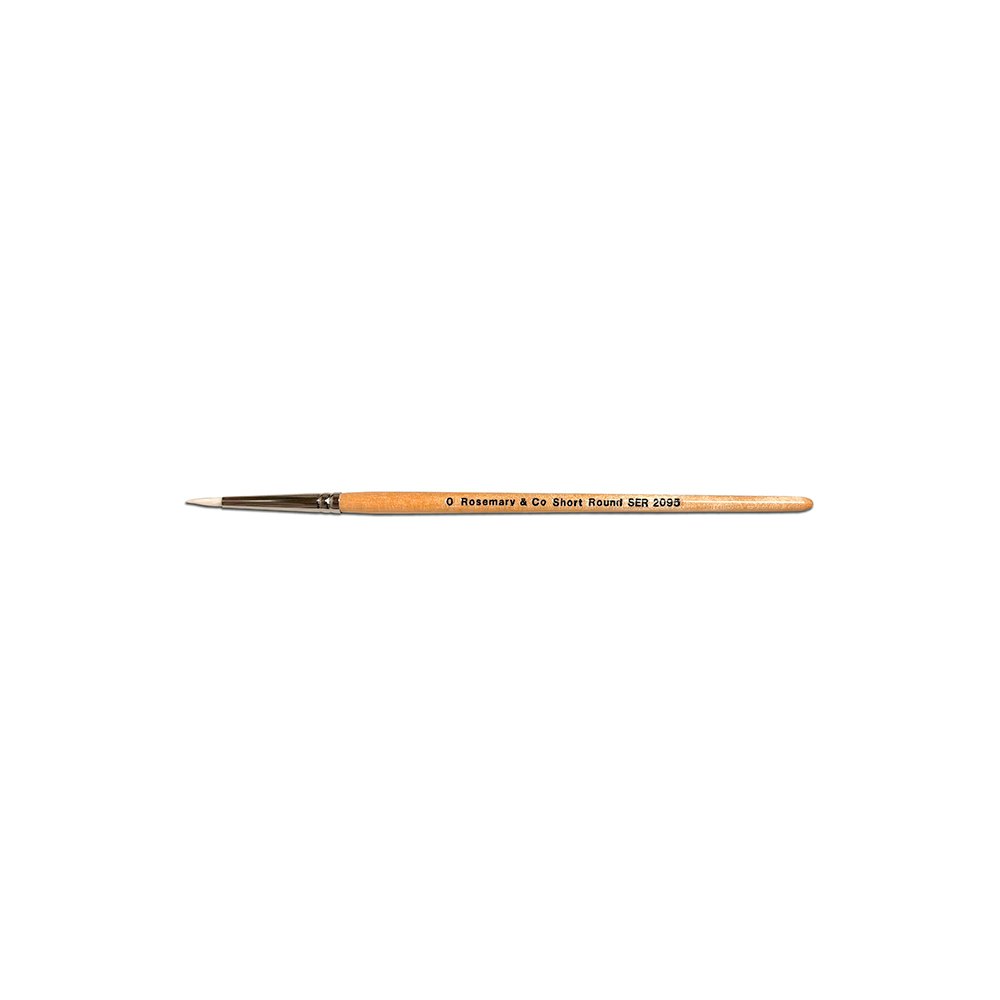 Chunking bristle short round