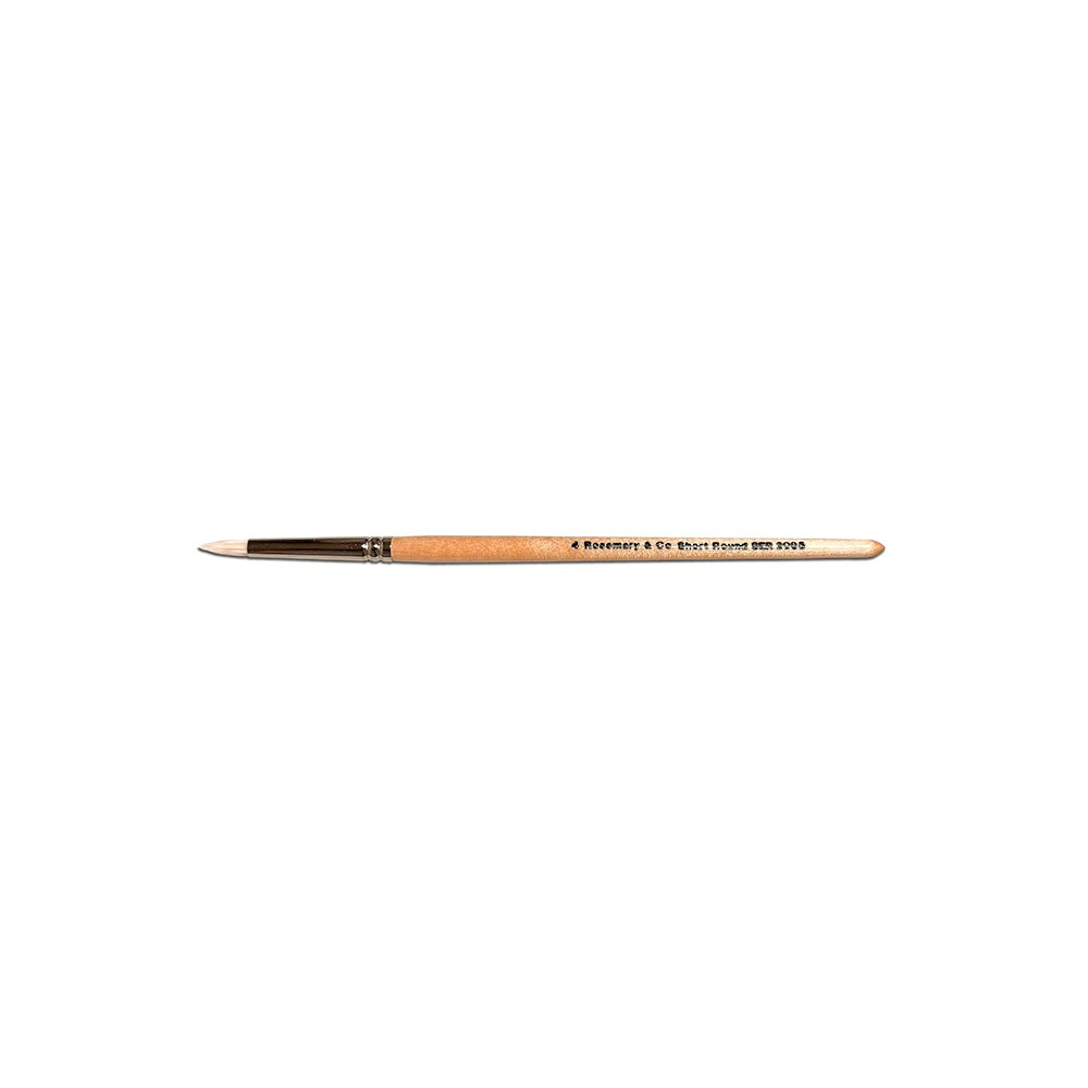 Chunking bristle short round