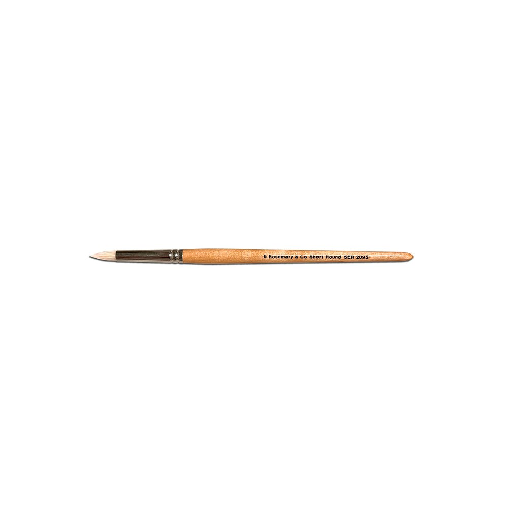 Chunking bristle short round