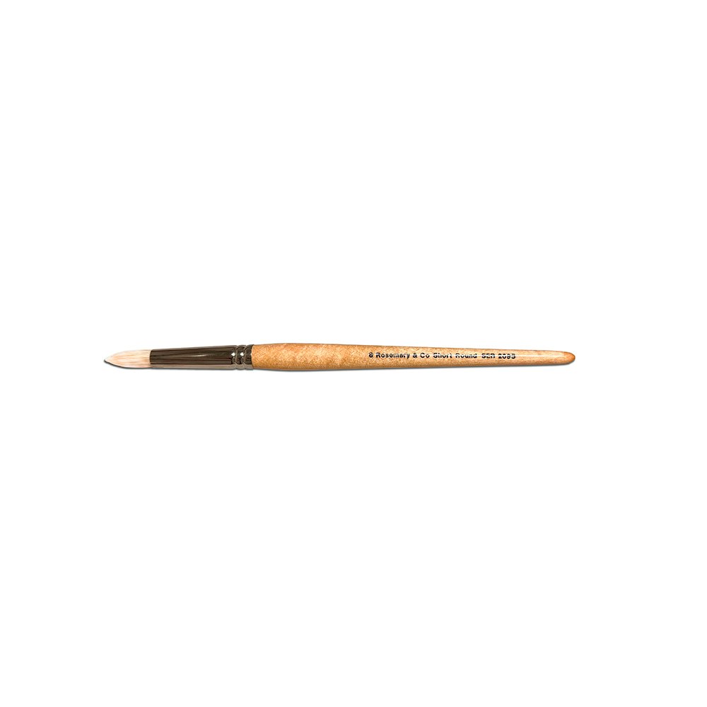 Chunking bristle short round