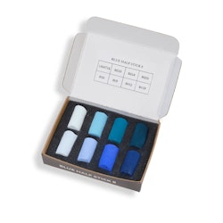 Unison Colour soft pastel sett - Blue 8 Half